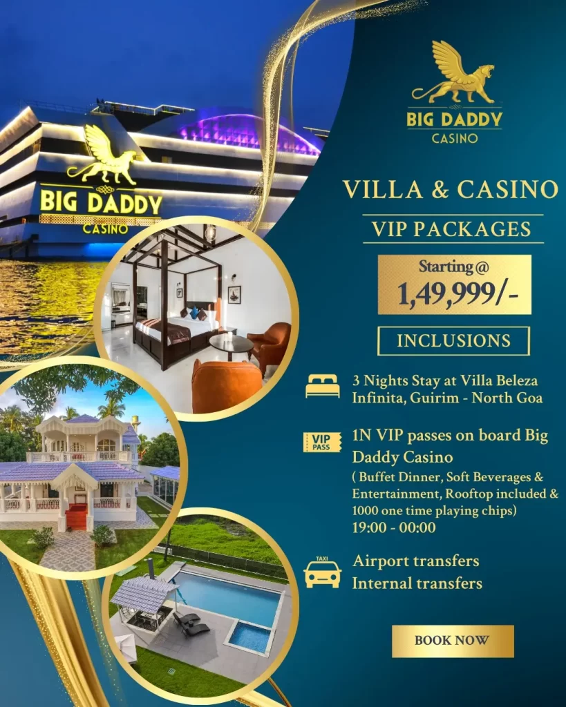 sj villas hotels casino packages 2 goa